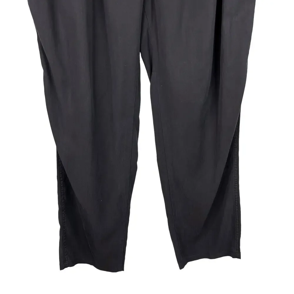 Free People Run Wild High Waist Balloon Pants Black 12 New